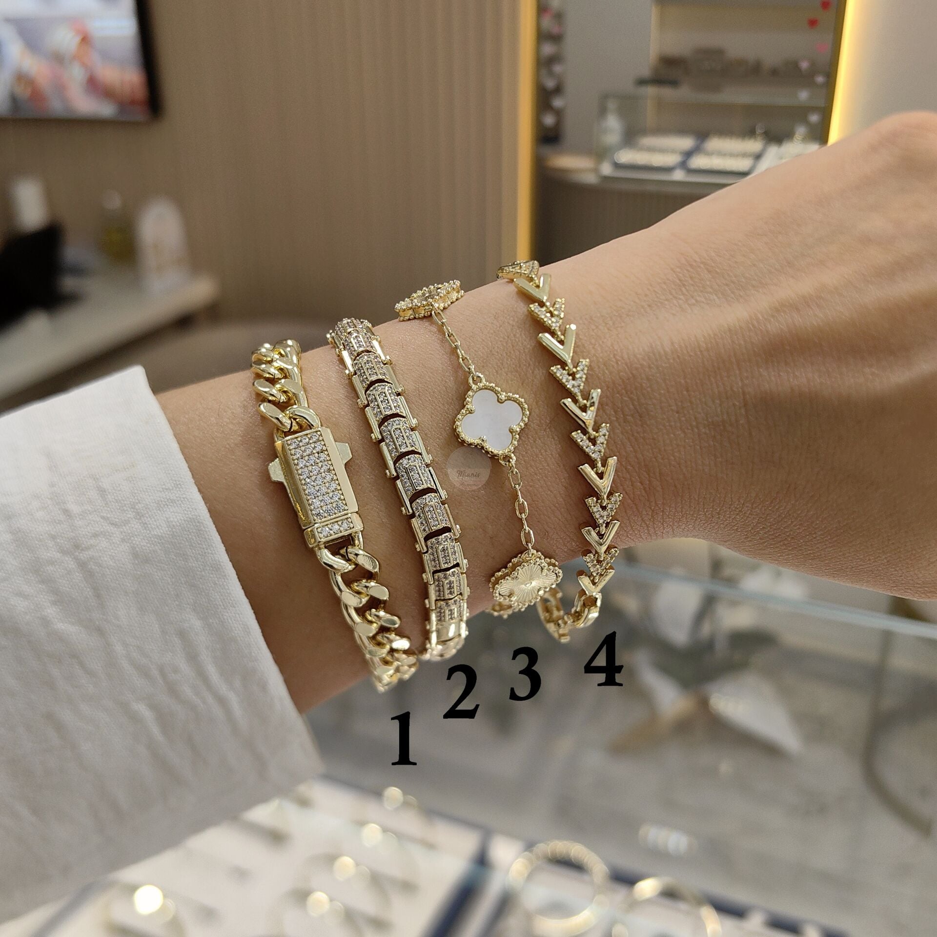 14K ALTIN KAPLAMA KUYUM KOMBİN