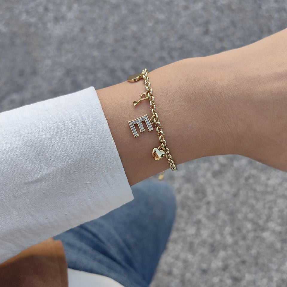 14K ALTIN KAPLAMA BİLEKLİKLER