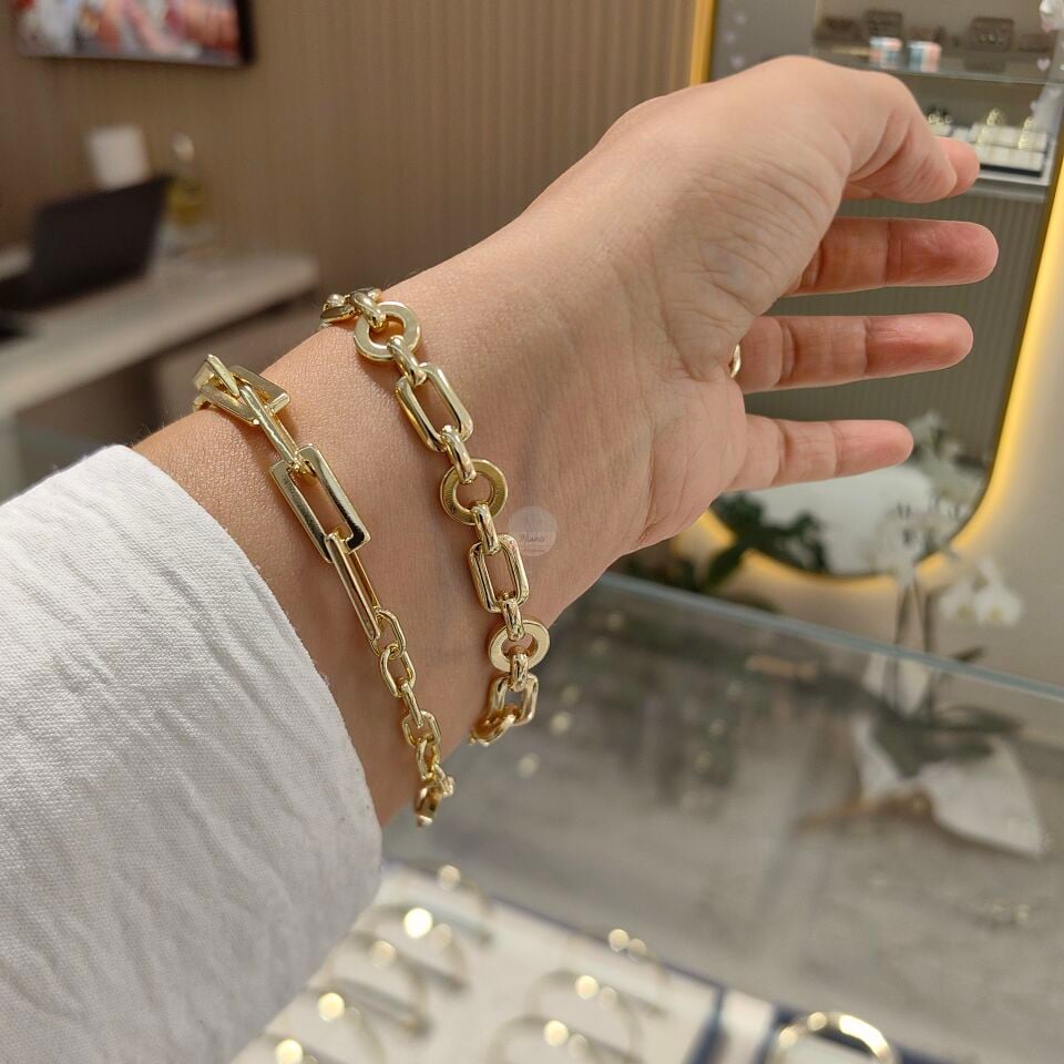 14K ALTIN KAPLAMA BASİC BİLEKLİKLER