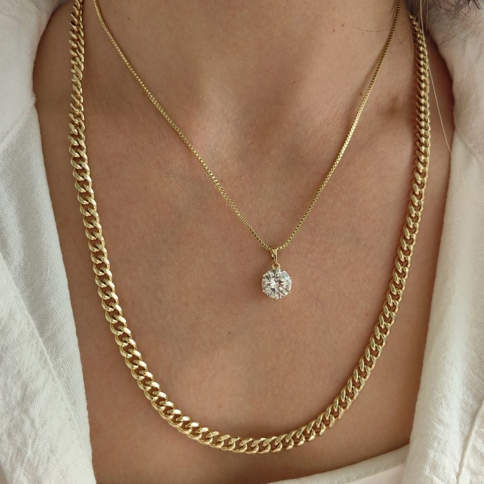 14 AYAR ALTIN RENGİNDE KUYUMCU MODEL KOMBİN