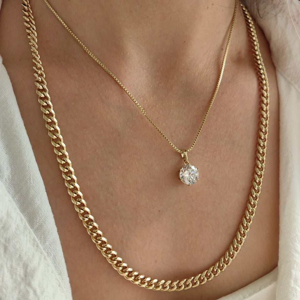 14 AYAR ALTIN RENGİNDE KUYUMCU MODEL KOMBİN