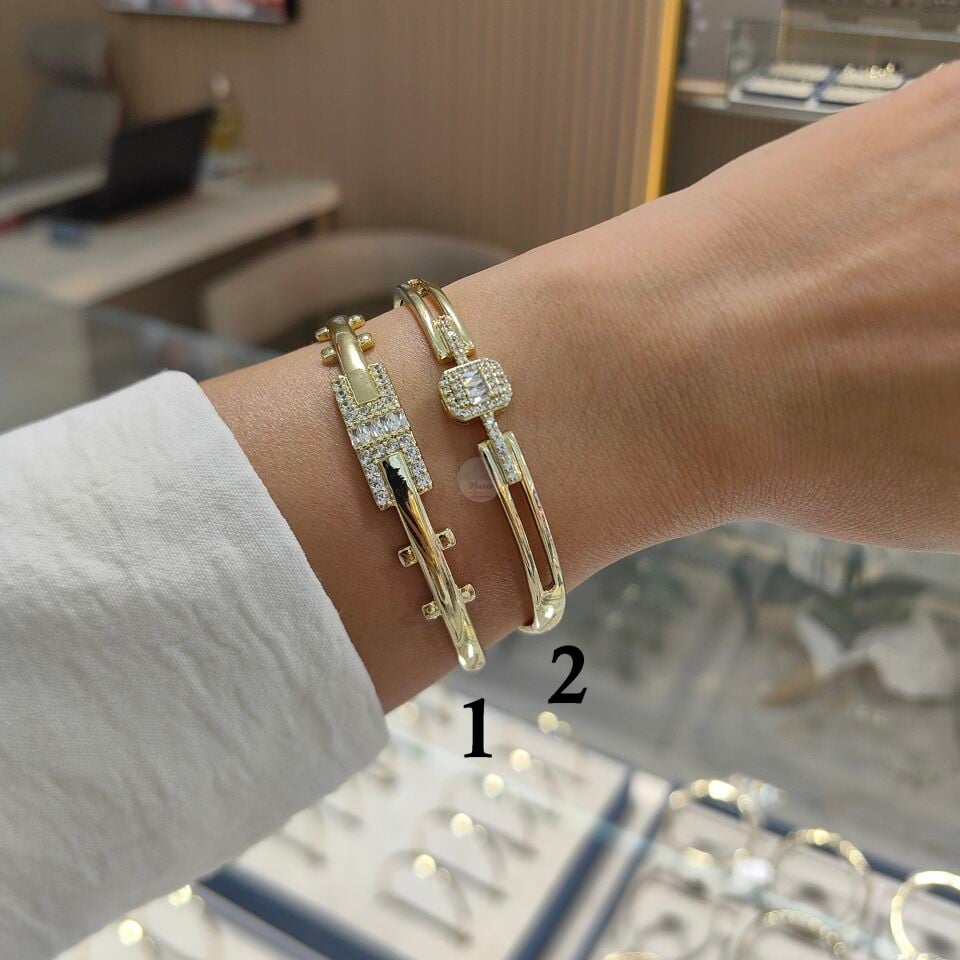 14K ALTIN KAPLAMA KUYUM MODEL KELEPÇELER