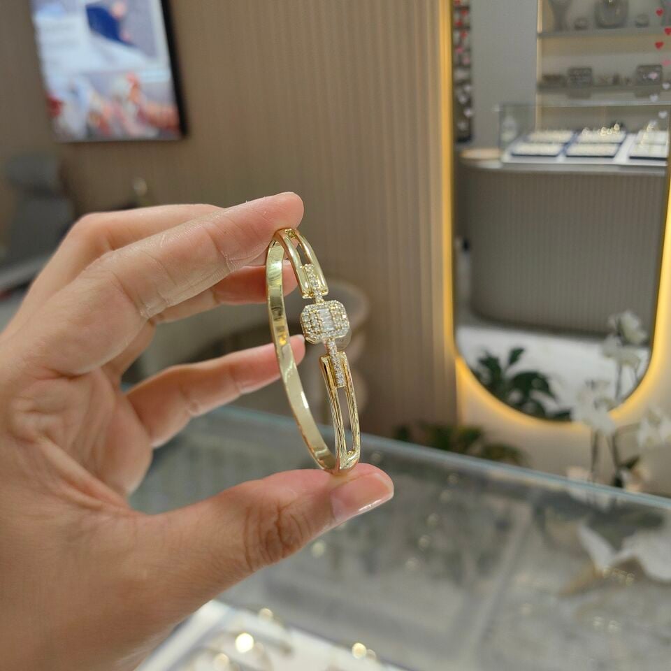 14K ALTIN KAPLAMA KUYUM MODEL KELEPÇELER