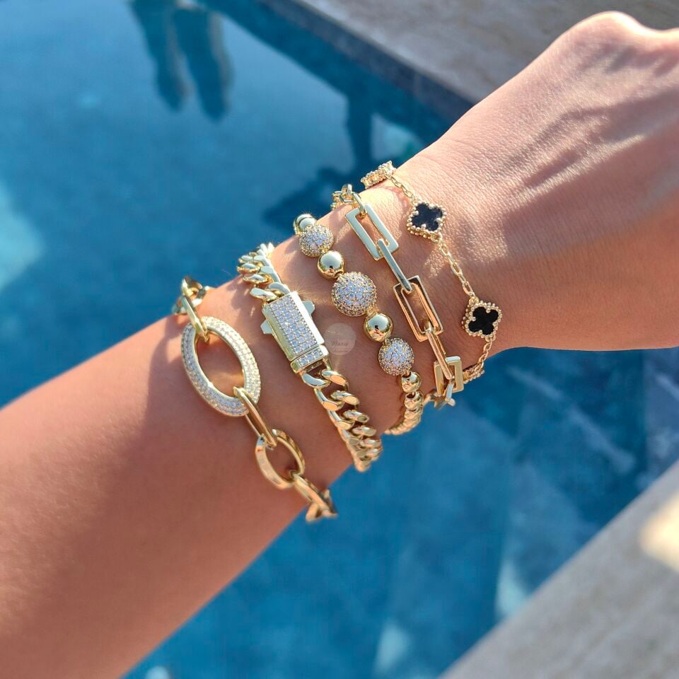14K ALTIN KAPLAMA BEST BİLEKLİKLER