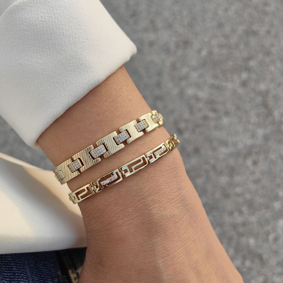 14 AYAR  ALTIN KAPLAMA BİLEKLİKLER