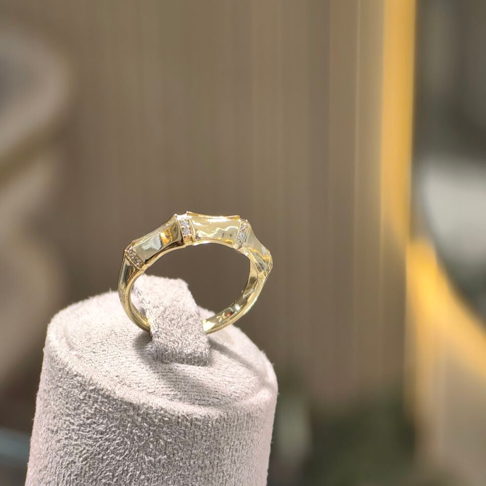 14K ALTIN KAPLAMA YÜZÜK