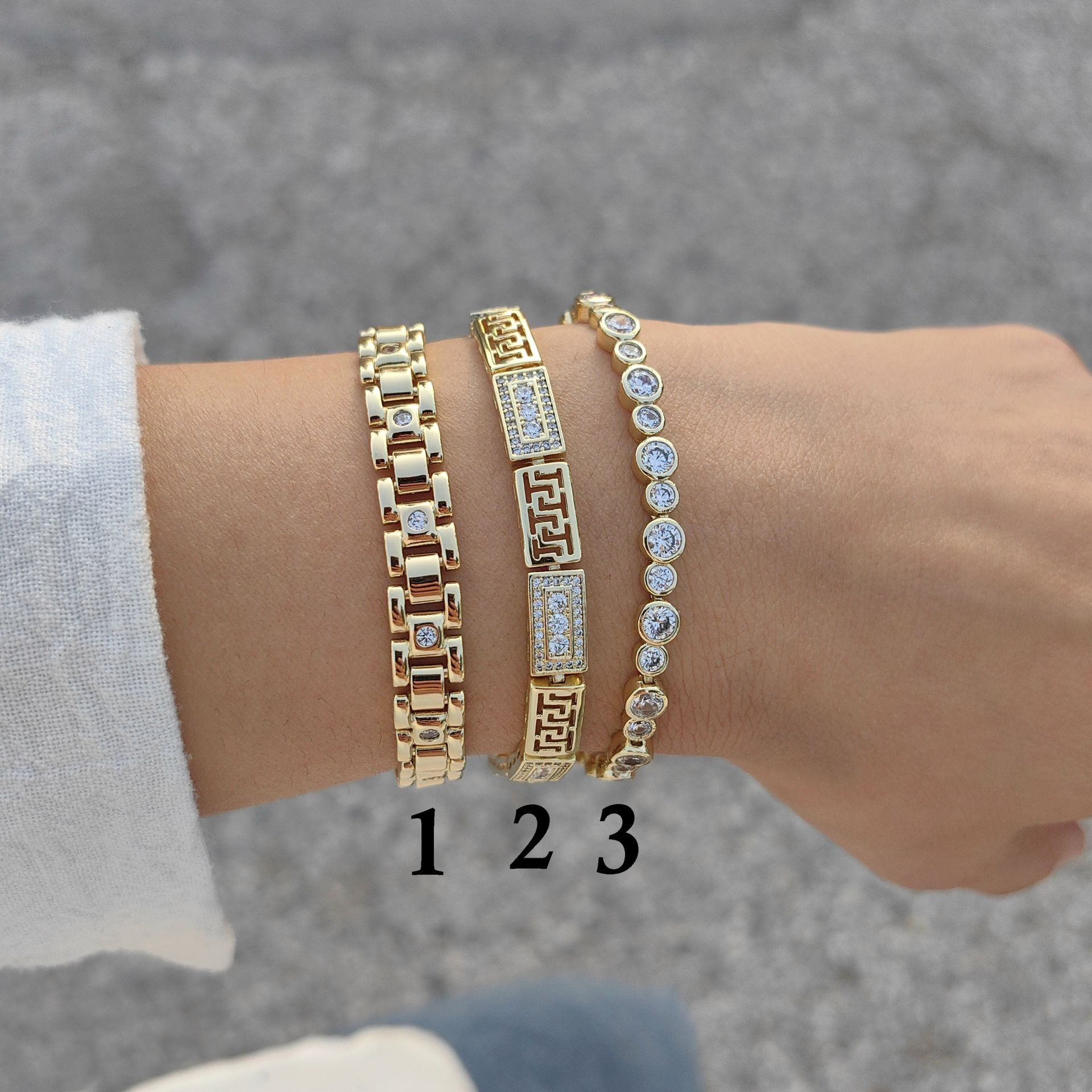 14 AYAR ALTIN KAPLAMA BİLEKLİKLER