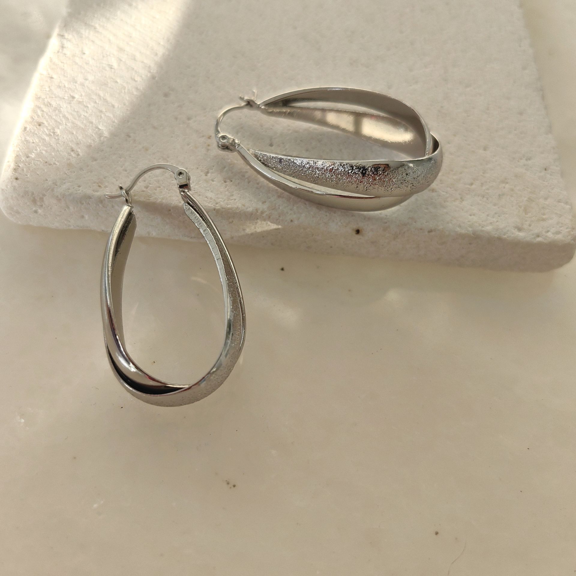 silver küpe