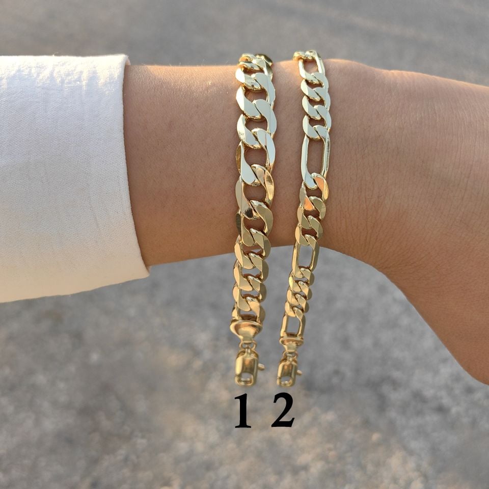 14K ALTIN KAPLAMA NOSTALJI BİLEKLİKLER