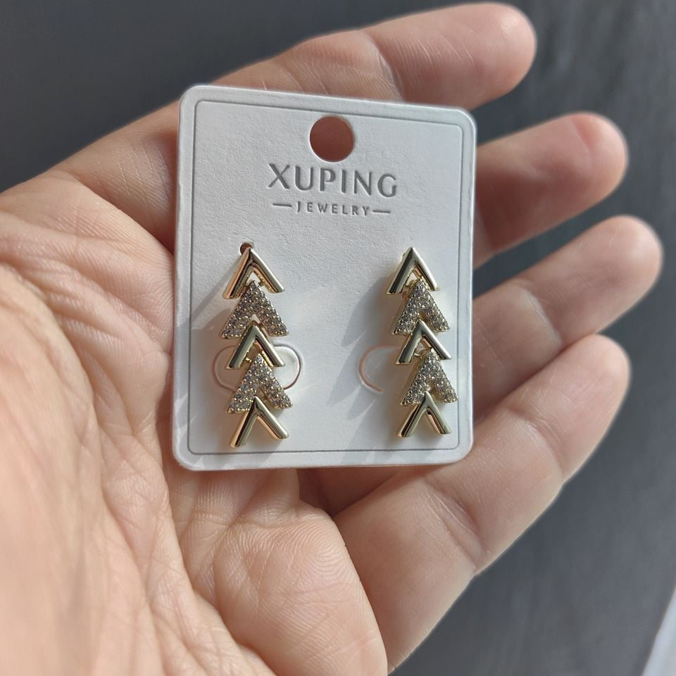 14K ALTIN KAPLAMA KILÇIK KÜPE