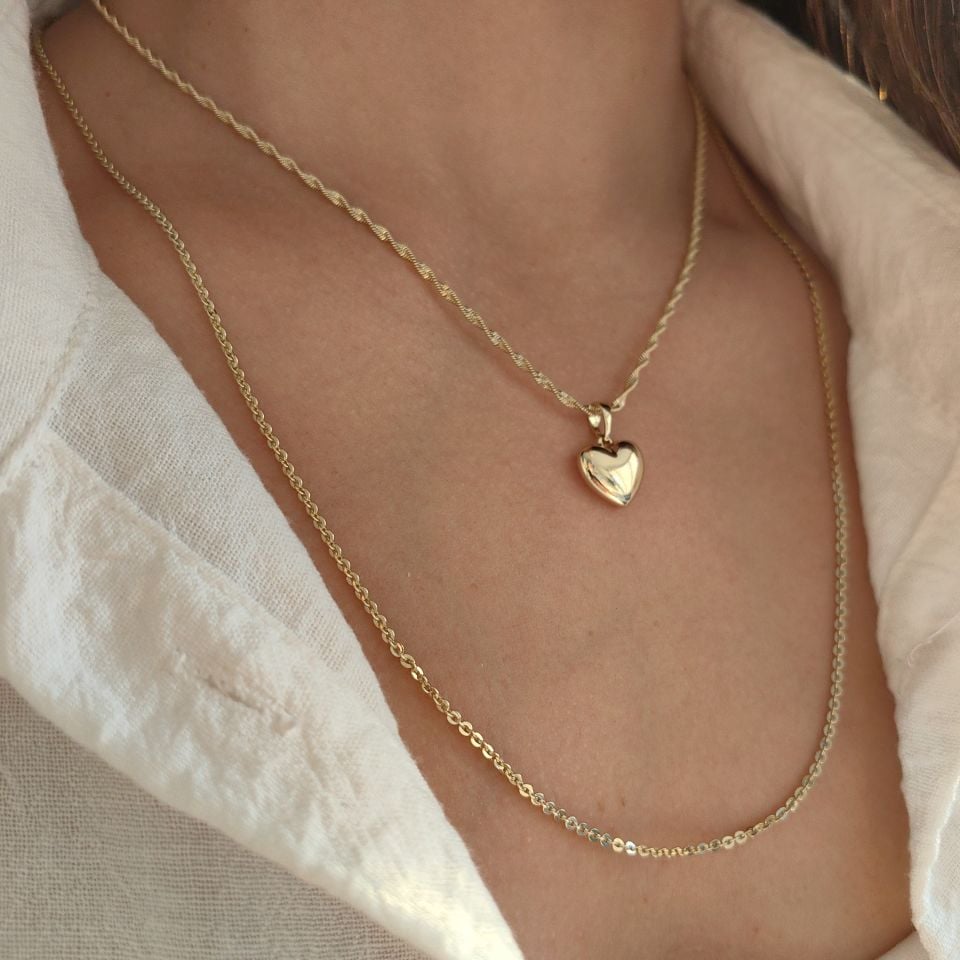 14K ALTIN KAPLAMA KOMBİN