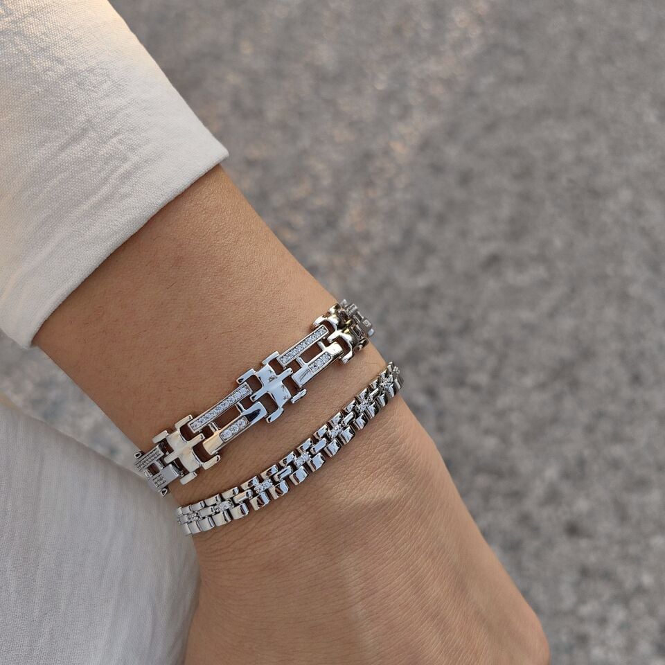 SİLVER KAPLAMA BİLEKLİKLER