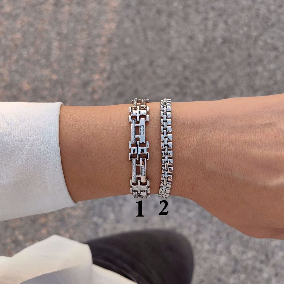 SİLVER KAPLAMA BİLEKLİKLER