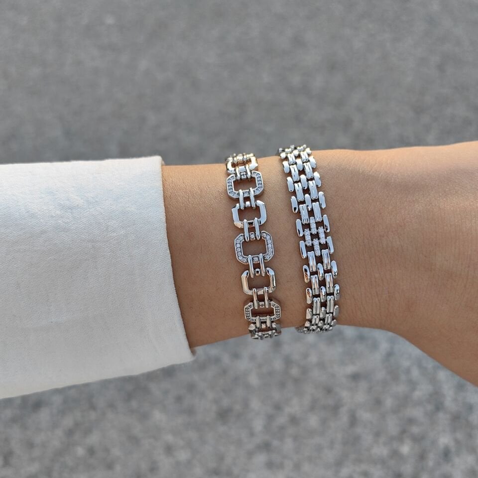 SİLVER KAPLAMA BİLEKLİKLER