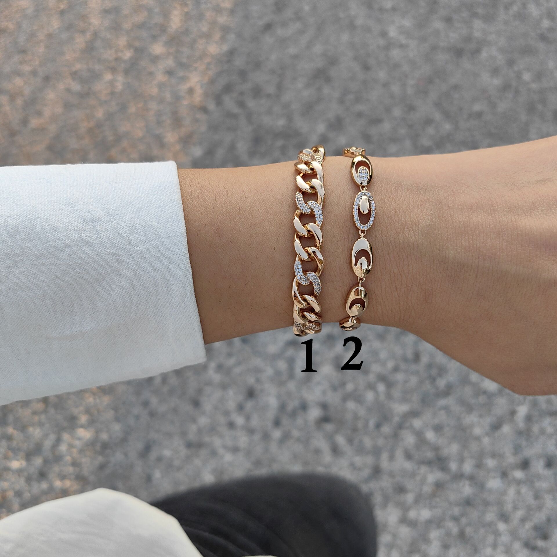 HAFİF ROSE KAPLAMA BİLEKLİKLER