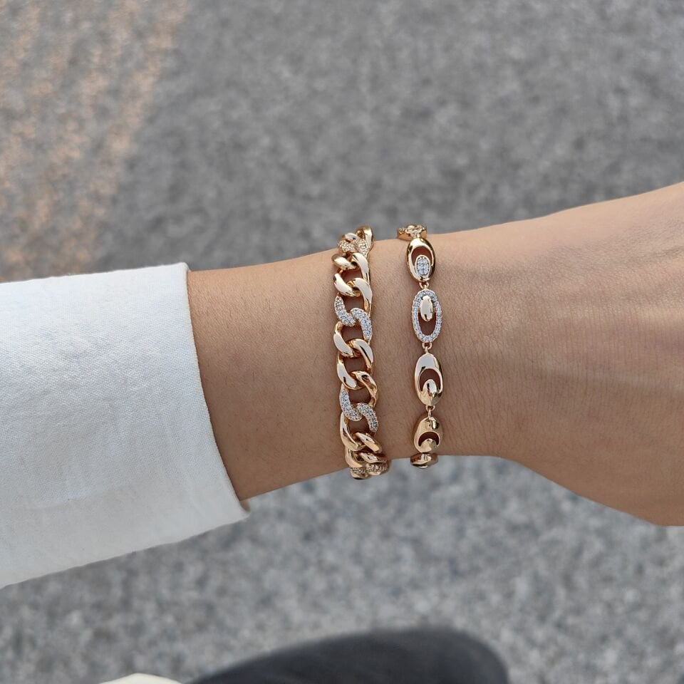 HAFİF ROSE KAPLAMA BİLEKLİKLER