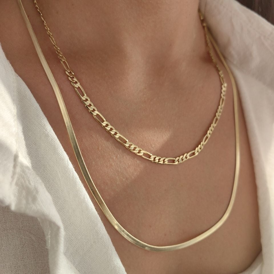14K ALTIN KAPLAMA ZİNCİRLER