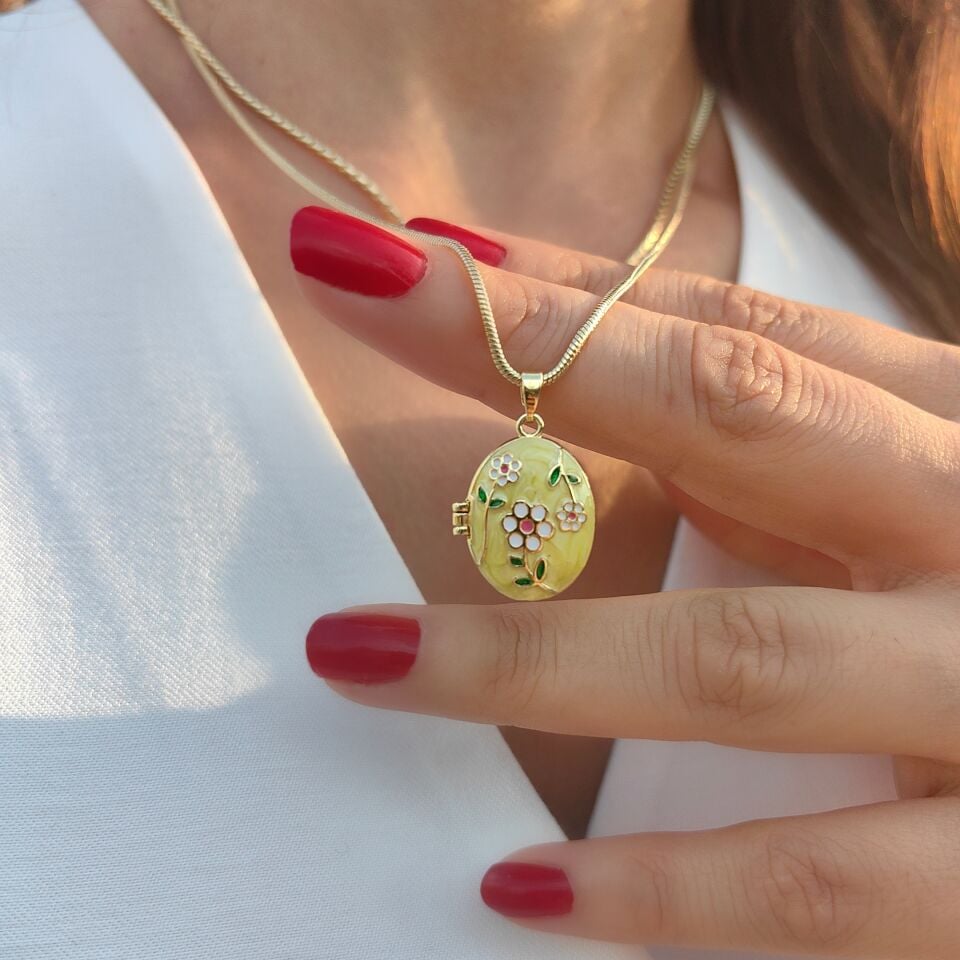 14K AYAR ALTIN KAPLAMA YAZ SEZON KOLYELER