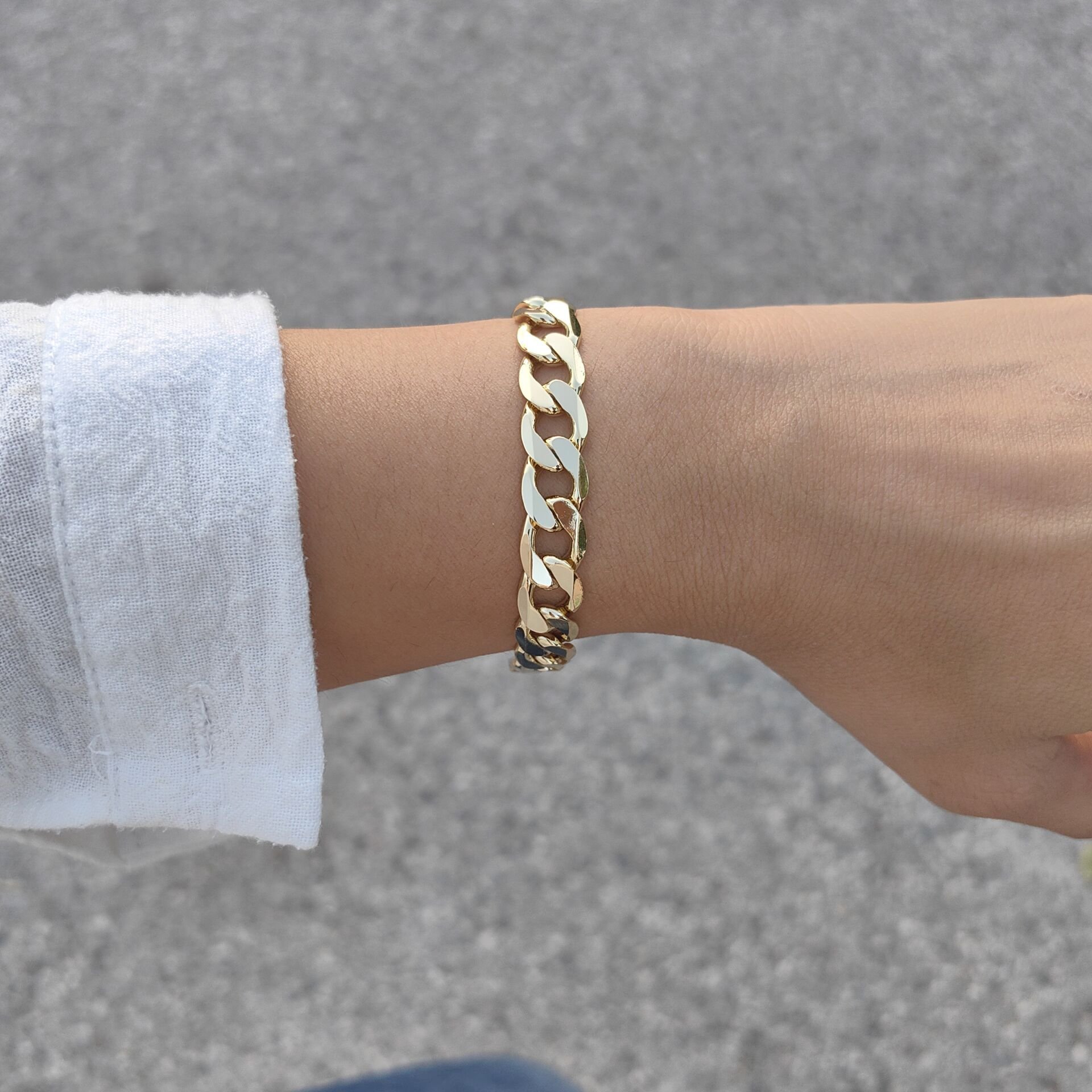 14 AYAR ALTIN KAPLAMA BİLEKLİK