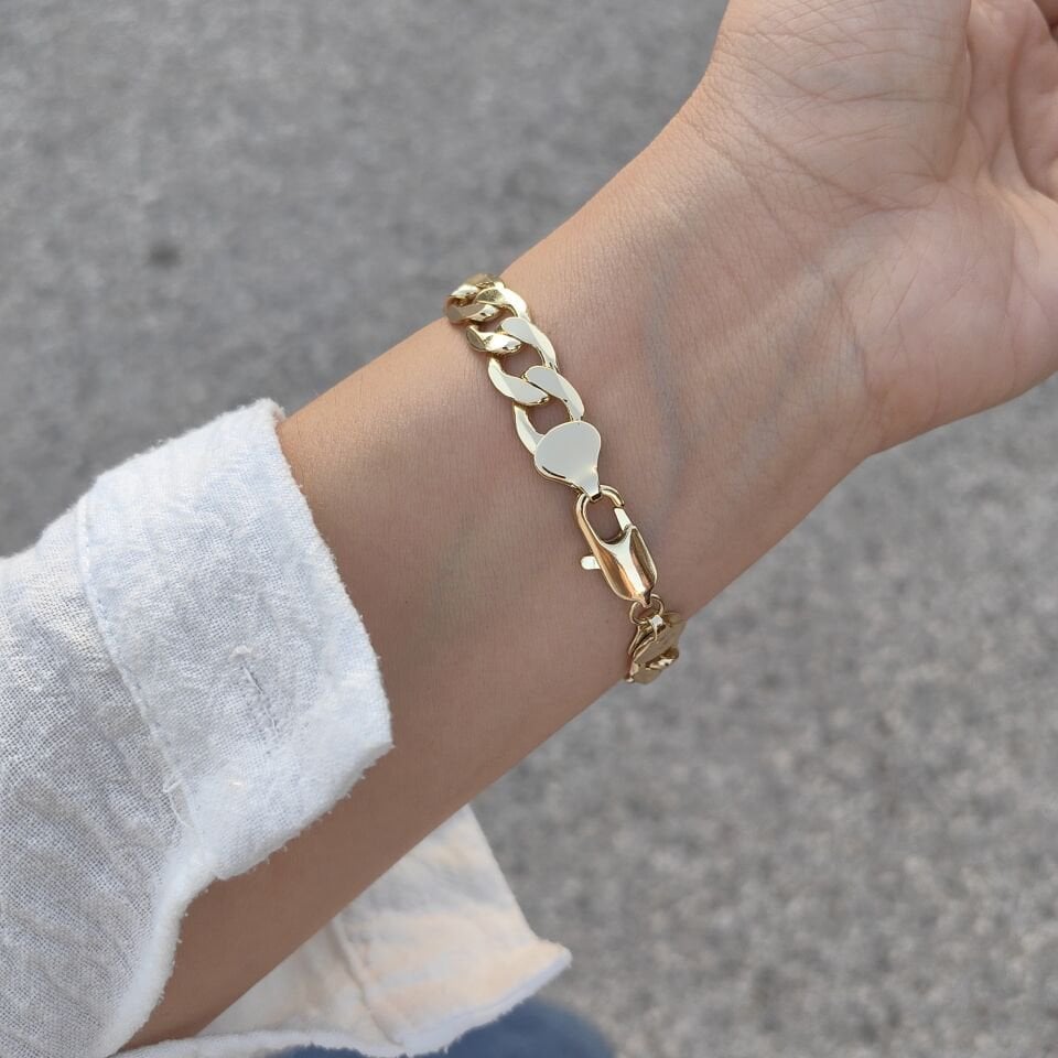 14 AYAR ALTIN KAPLAMA BİLEKLİK