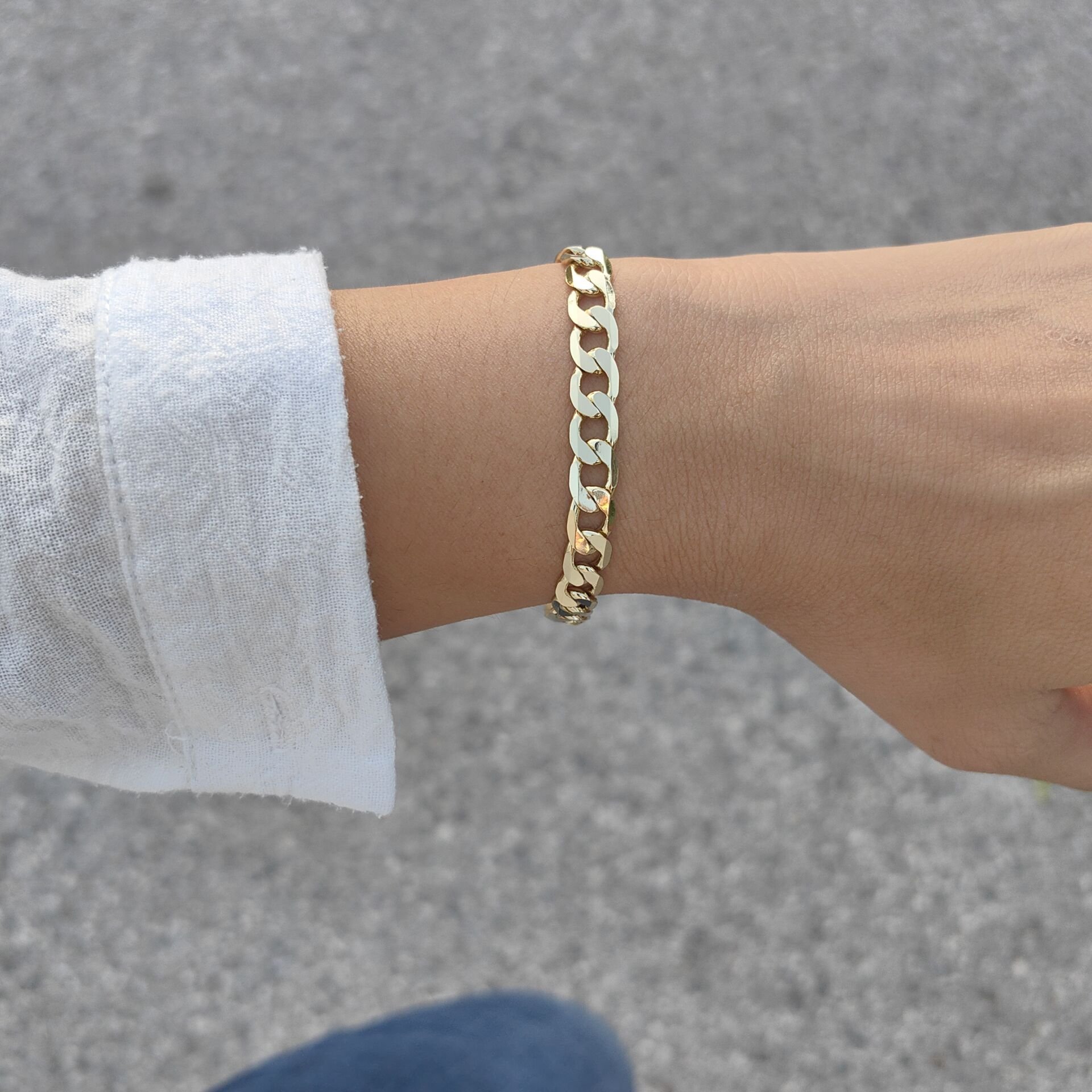 14 AYAR ALTIN KAPLAMA BİLEKLİK