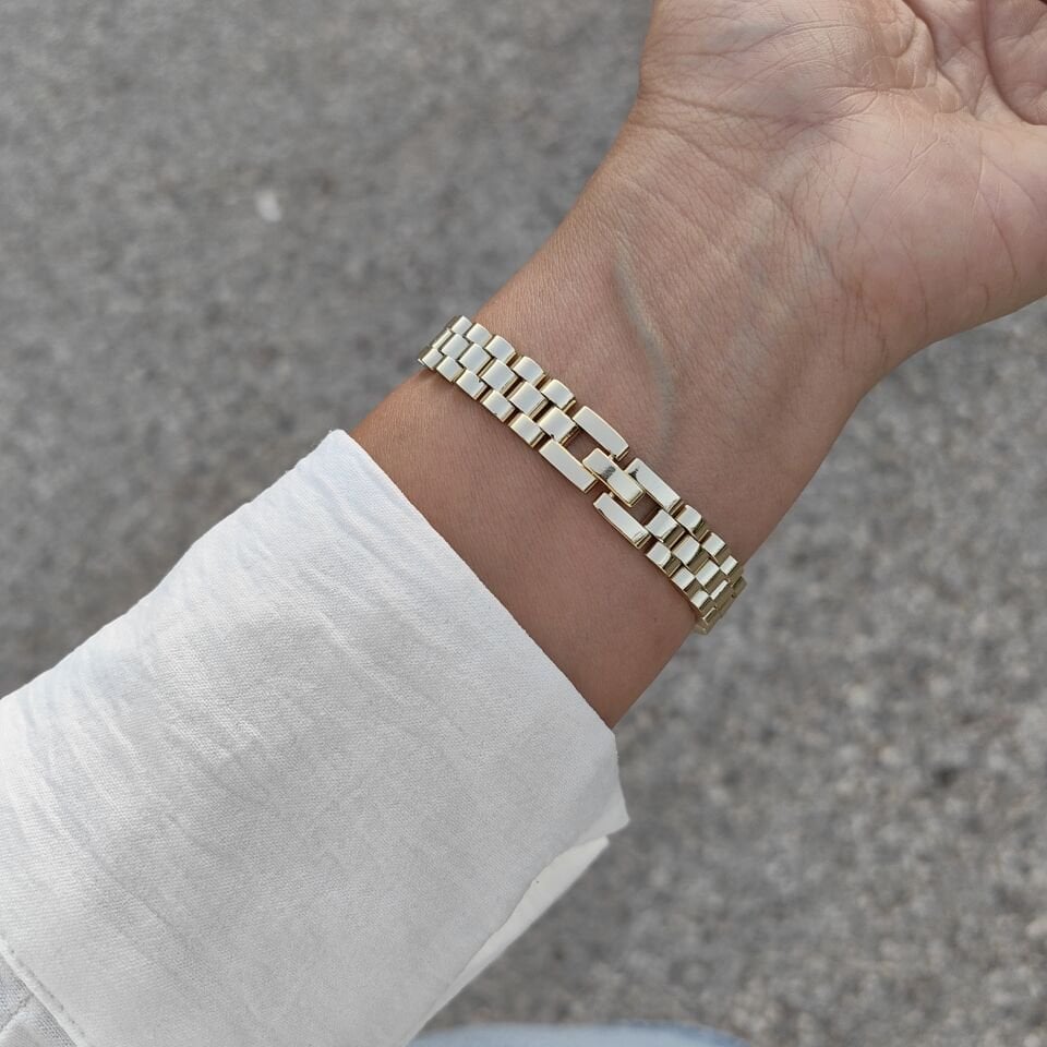 14 AYAR ALTIN KAPLAMA BİLEKLİKLER