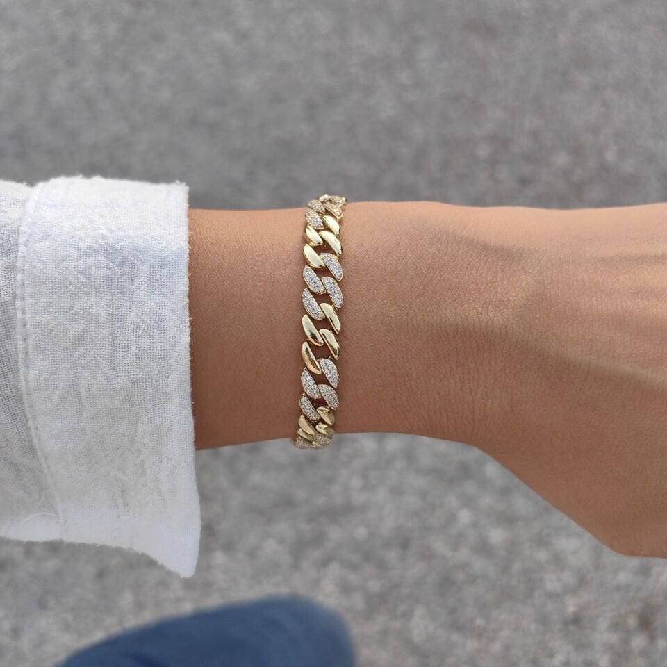 14 AYAR ALTIN KAPLAMA BİLEKLİK