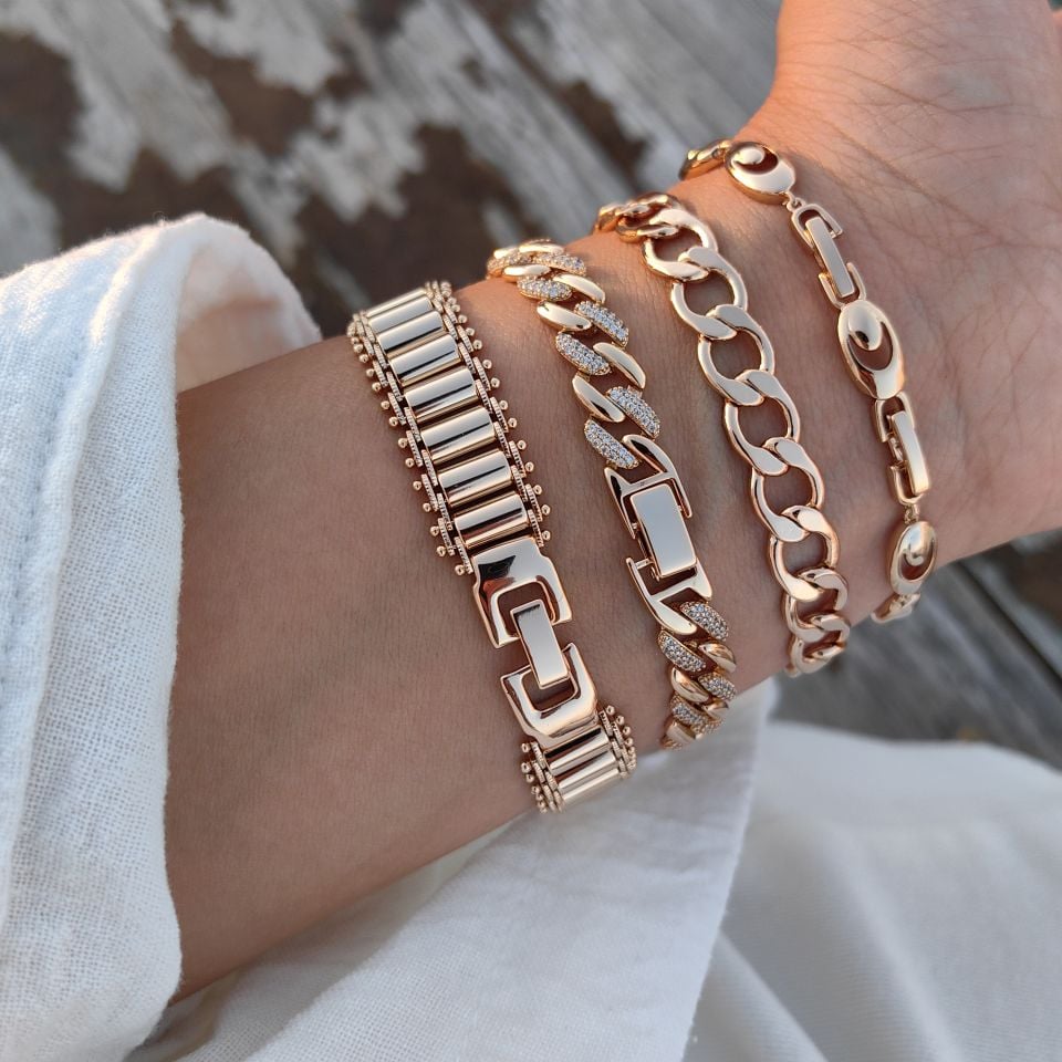 HAFİF ROSE KAPLAMA BİLEKLİKLER