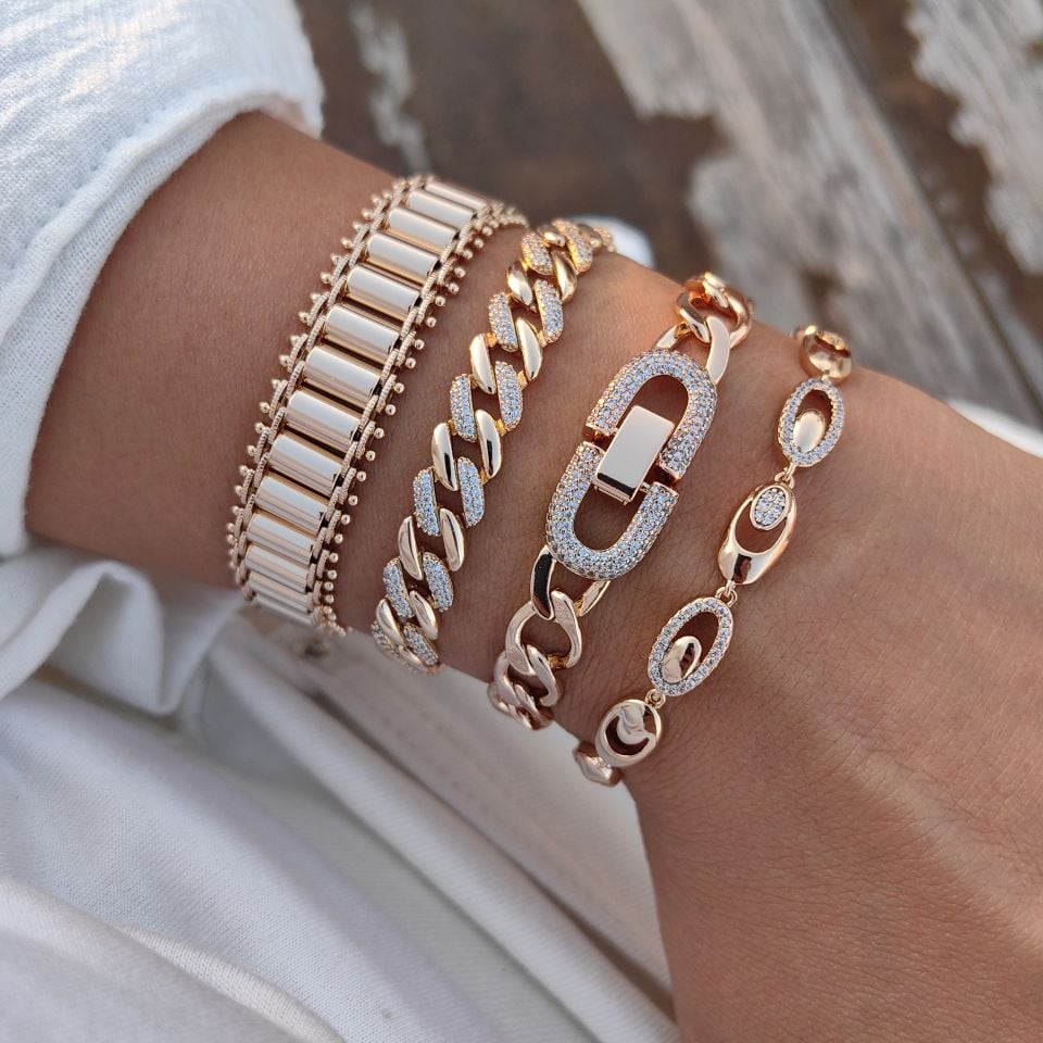 HAFİF ROSE KAPLAMA BİLEKLİKLER