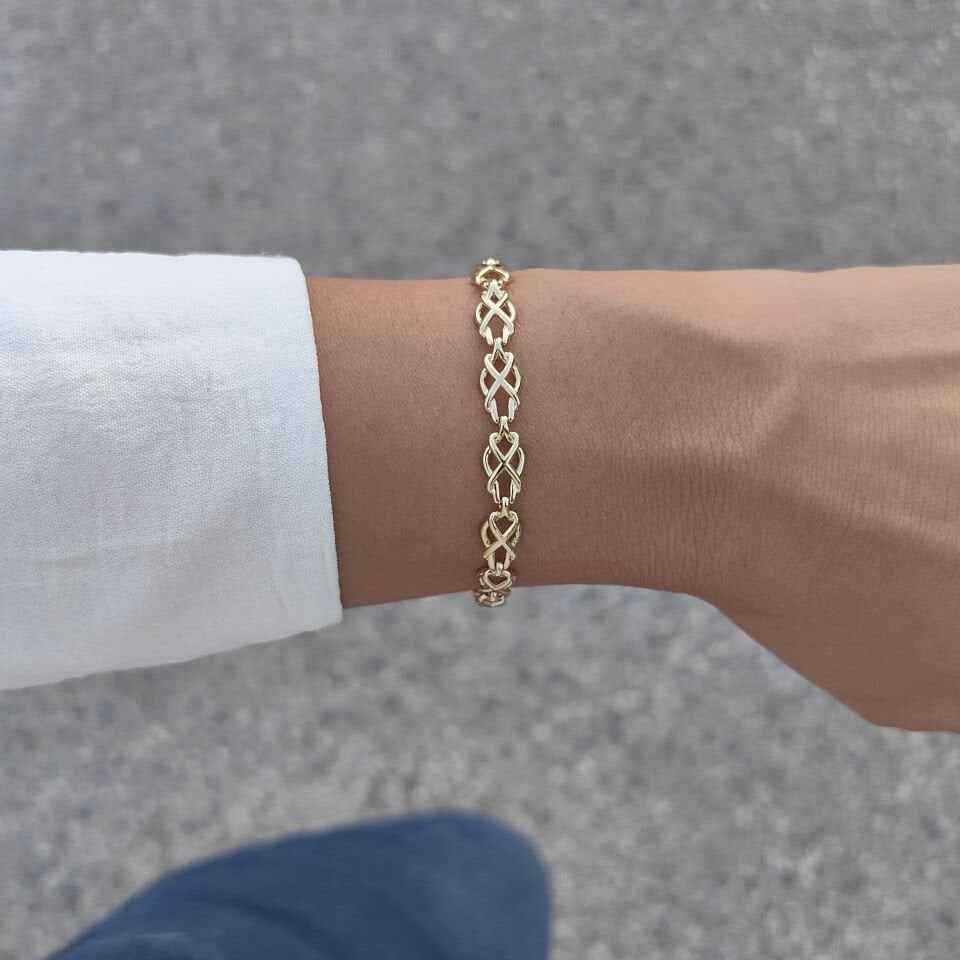 14 AYAR ALTIN KAPLAMA BİLEKLİK