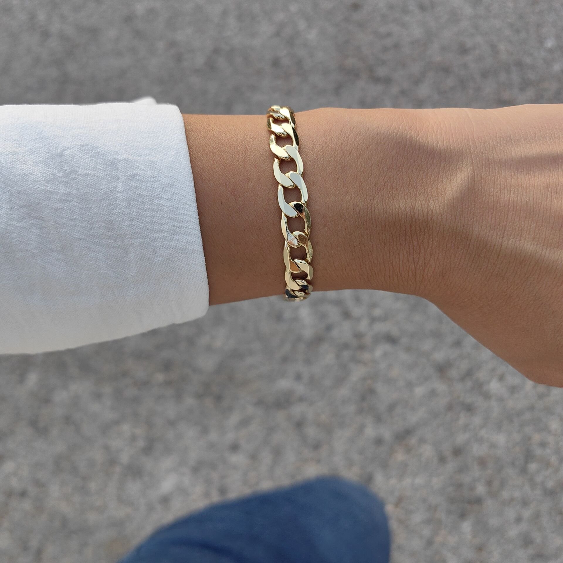 14 AYAR ALTIN KAPLAMA BİLEKLİK