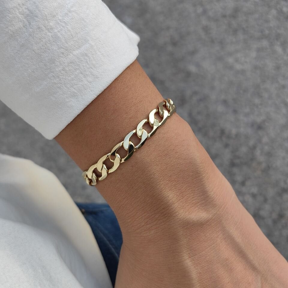 14 AYAR ALTIN KAPLAMA BİLEKLİK