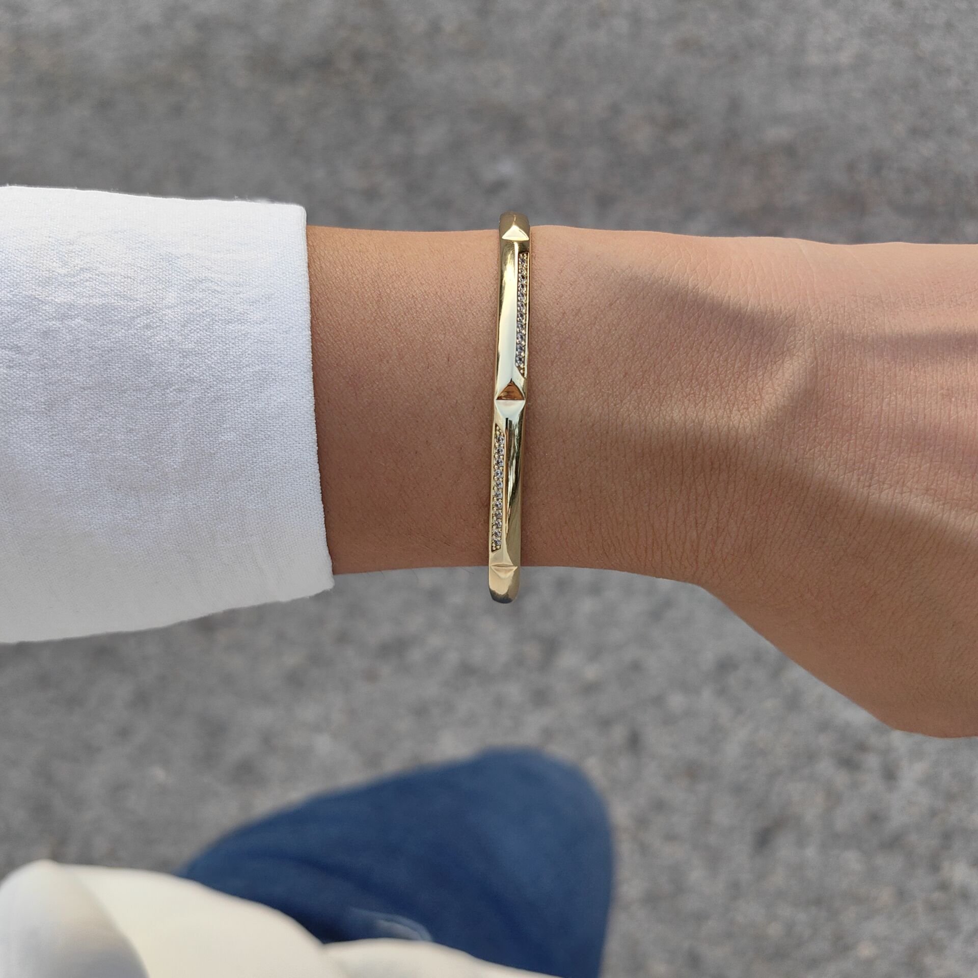 14 AYAR ALTIN KAPLAMA KELEPÇELİ