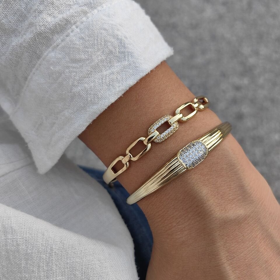 14 AYAR ALTIN KAPLAMA KELEPÇELER