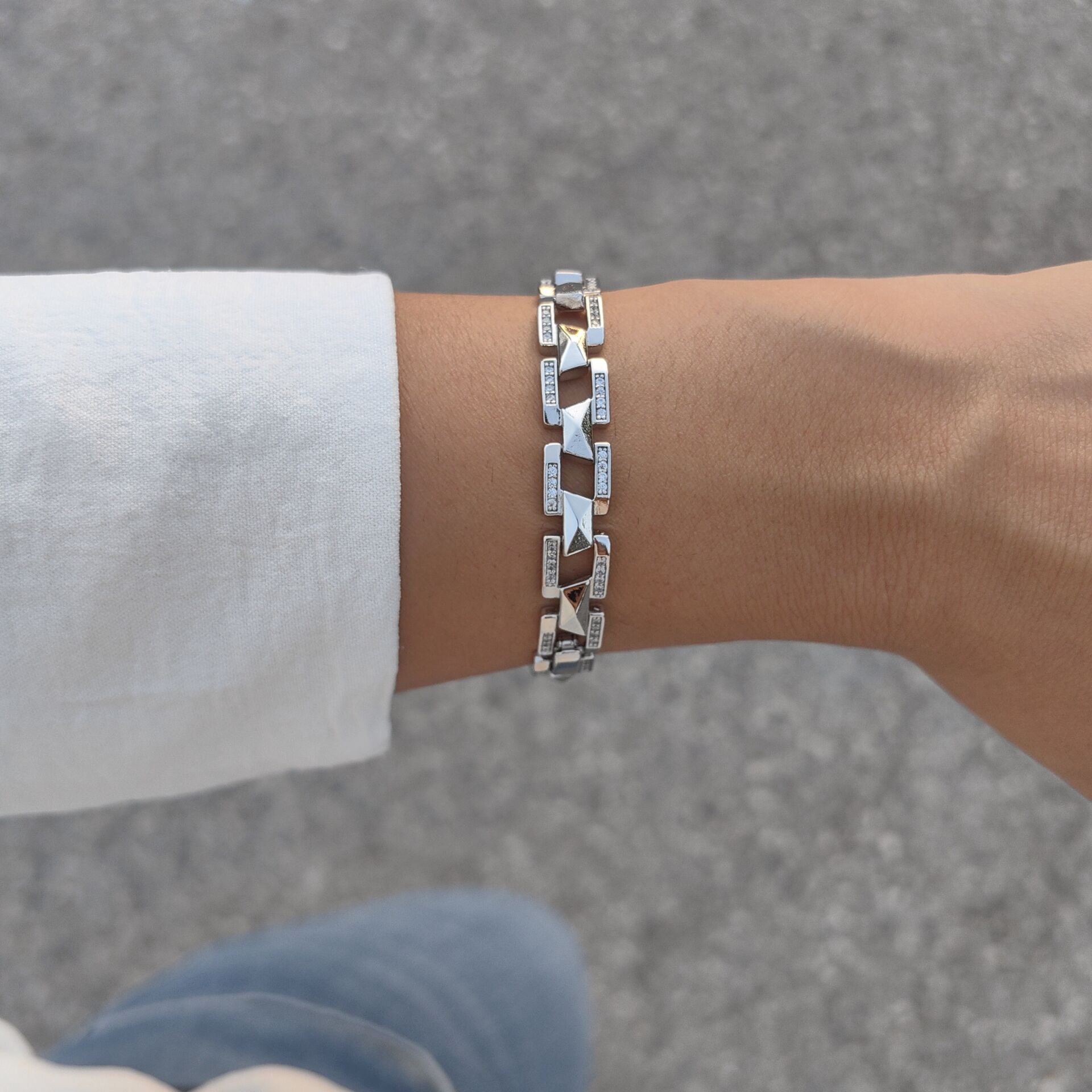 SİLVER KAPLAMA BİLEKLİK