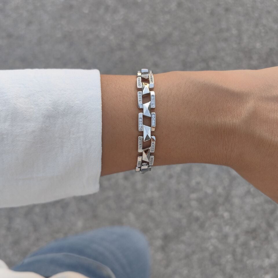 SİLVER KAPLAMA BİLEKLİK