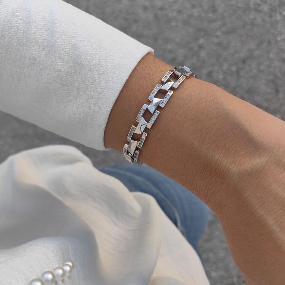 SİLVER KAPLAMA BİLEKLİK