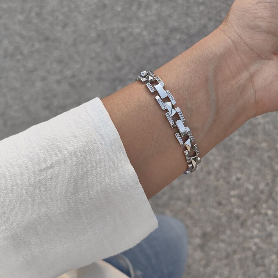 SİLVER KAPLAMA BİLEKLİK