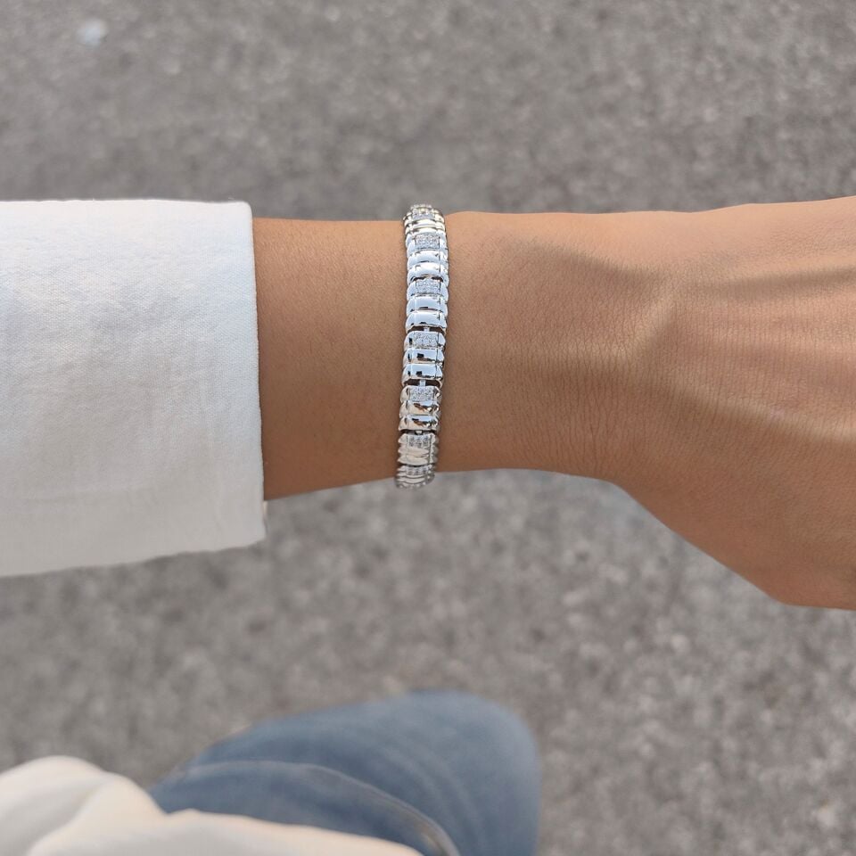 SİLVER KAPLAMA BİLEKLİK