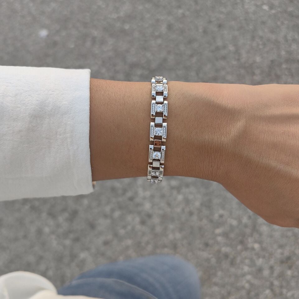 SİLVER KAPLAMA BİLEKLİK