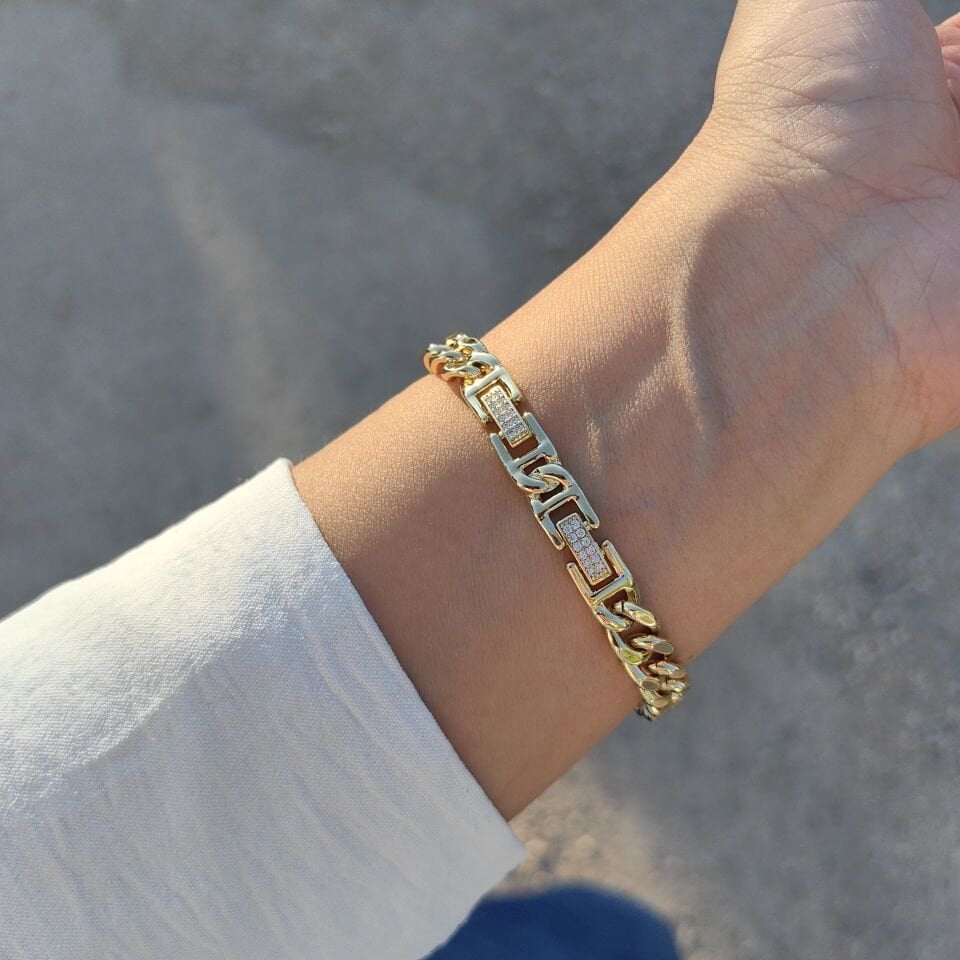 14 AYAR ALTIN KAPLAMA BİLEKLİK