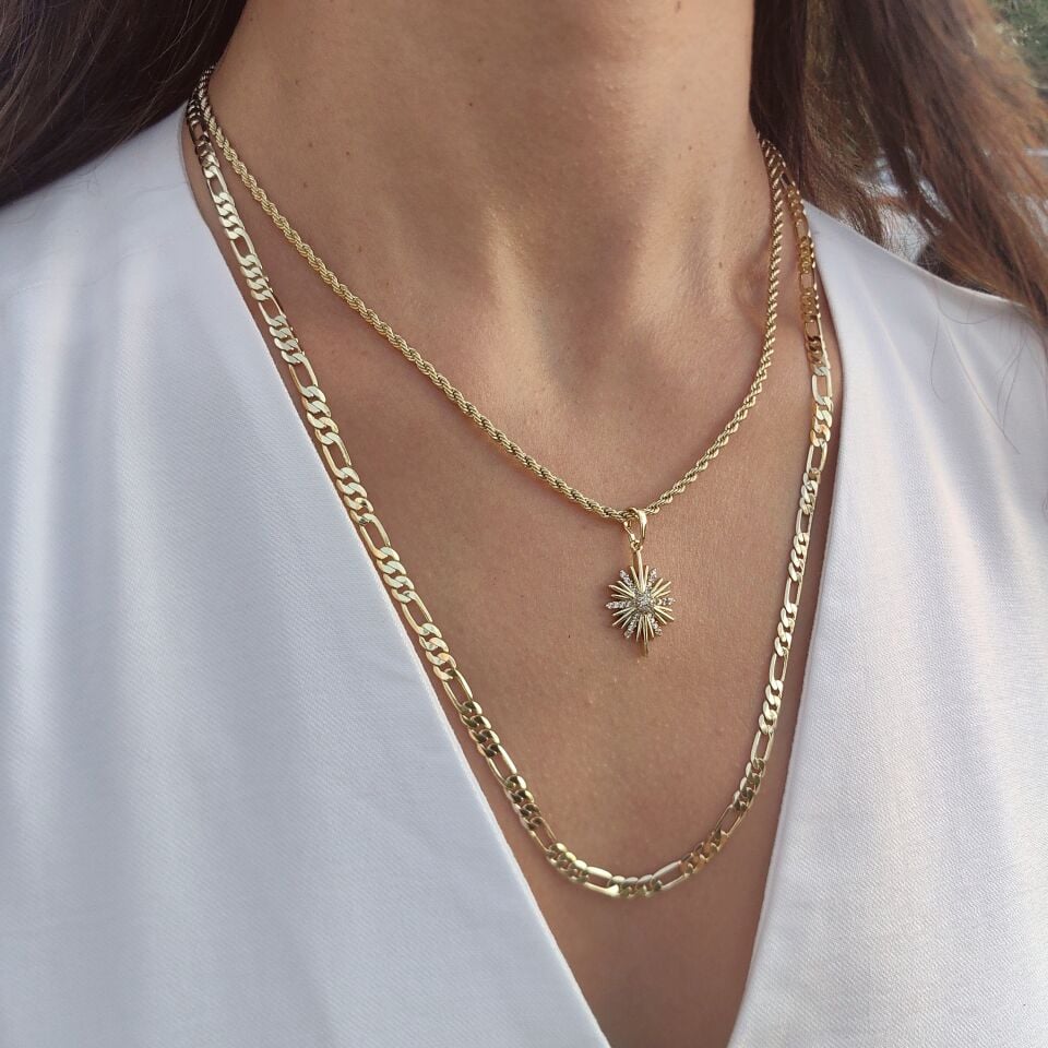 14 AYAR ALTIN KAPLAMA KOMBİN