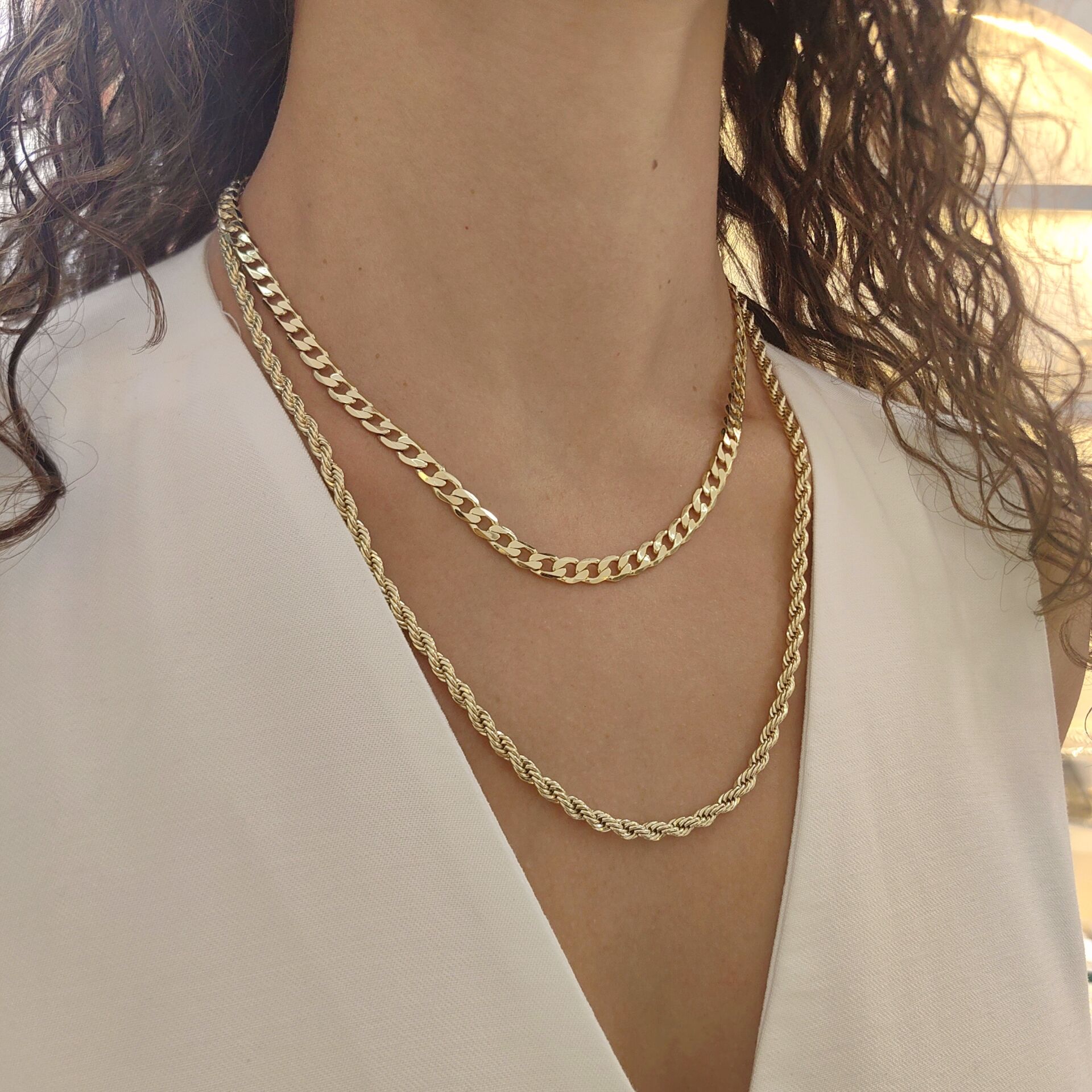 14 AYAR ALTIN KAPLAMA ZİNCİRLER