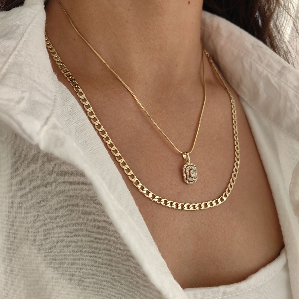 14K ALTIN RENGİNDE ZİNCİRLER