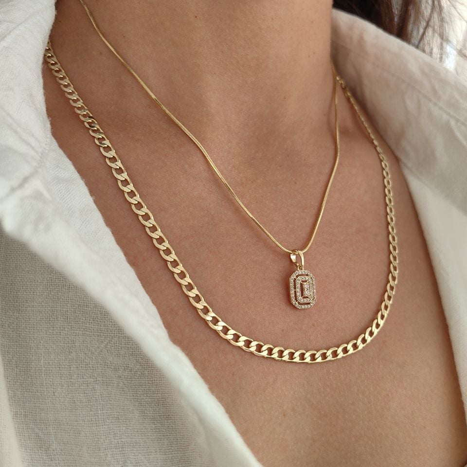 14K ALTIN RENGİNDE ZİNCİRLER