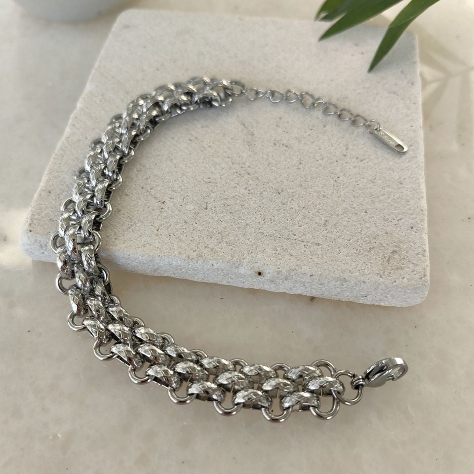 ÇELİK SİLVER BİLEKLİK