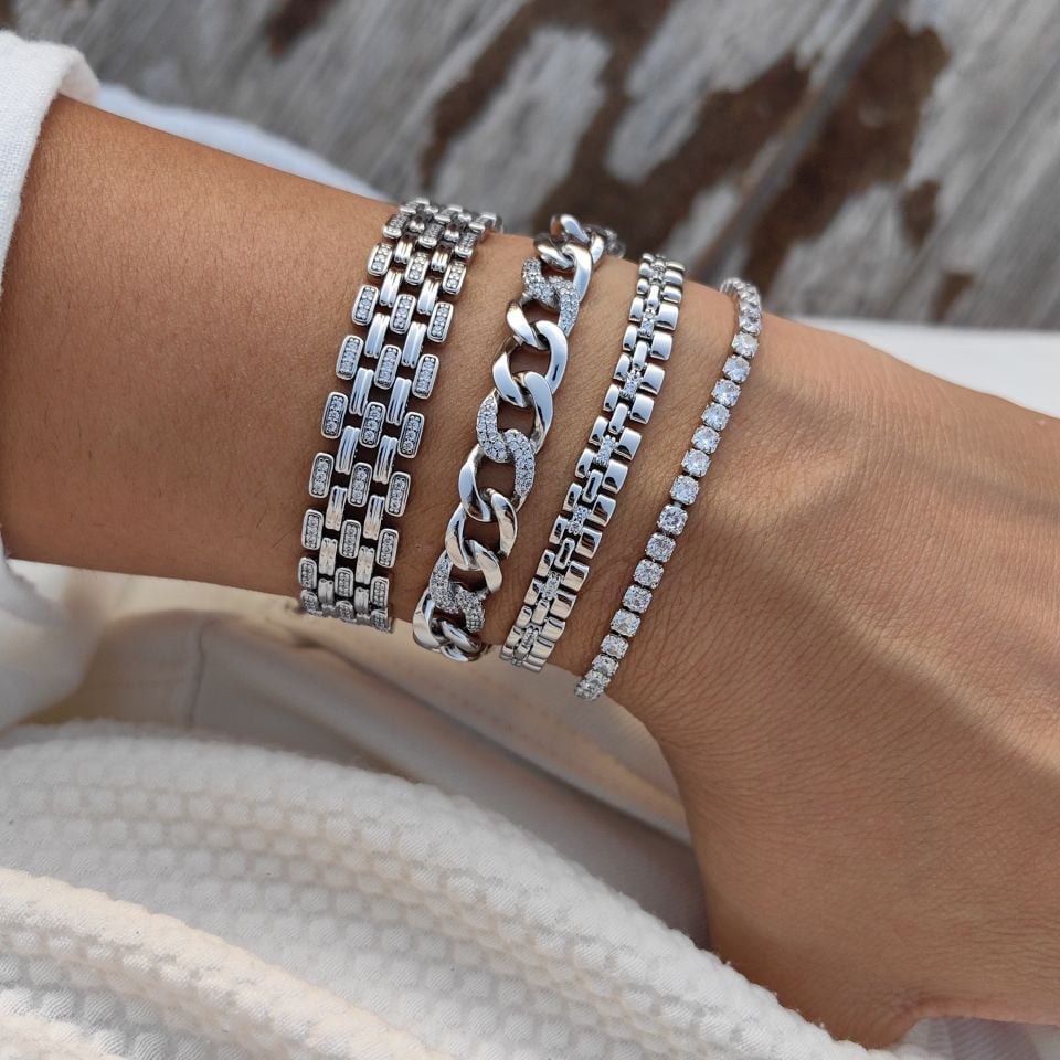 KUYUMCU İŞÇİLİĞİNDE SİLVER KAPLAMA BİLEKLİKLER