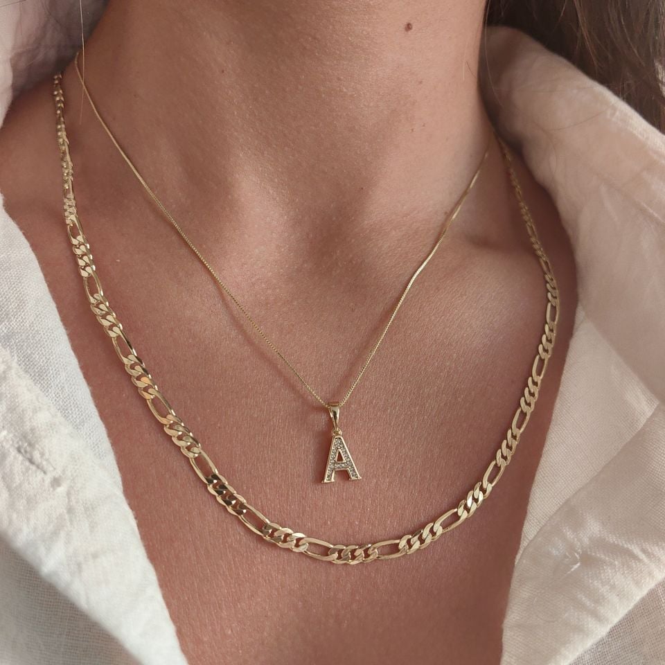 14K ALTIN KAPLAMA KLASİK KOMBİN