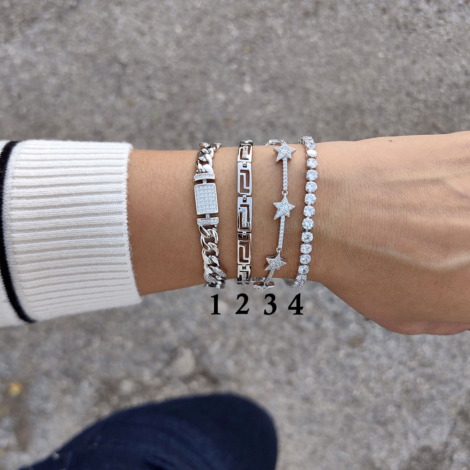 SİLVER KAPLAMA BİLEKLİKLER