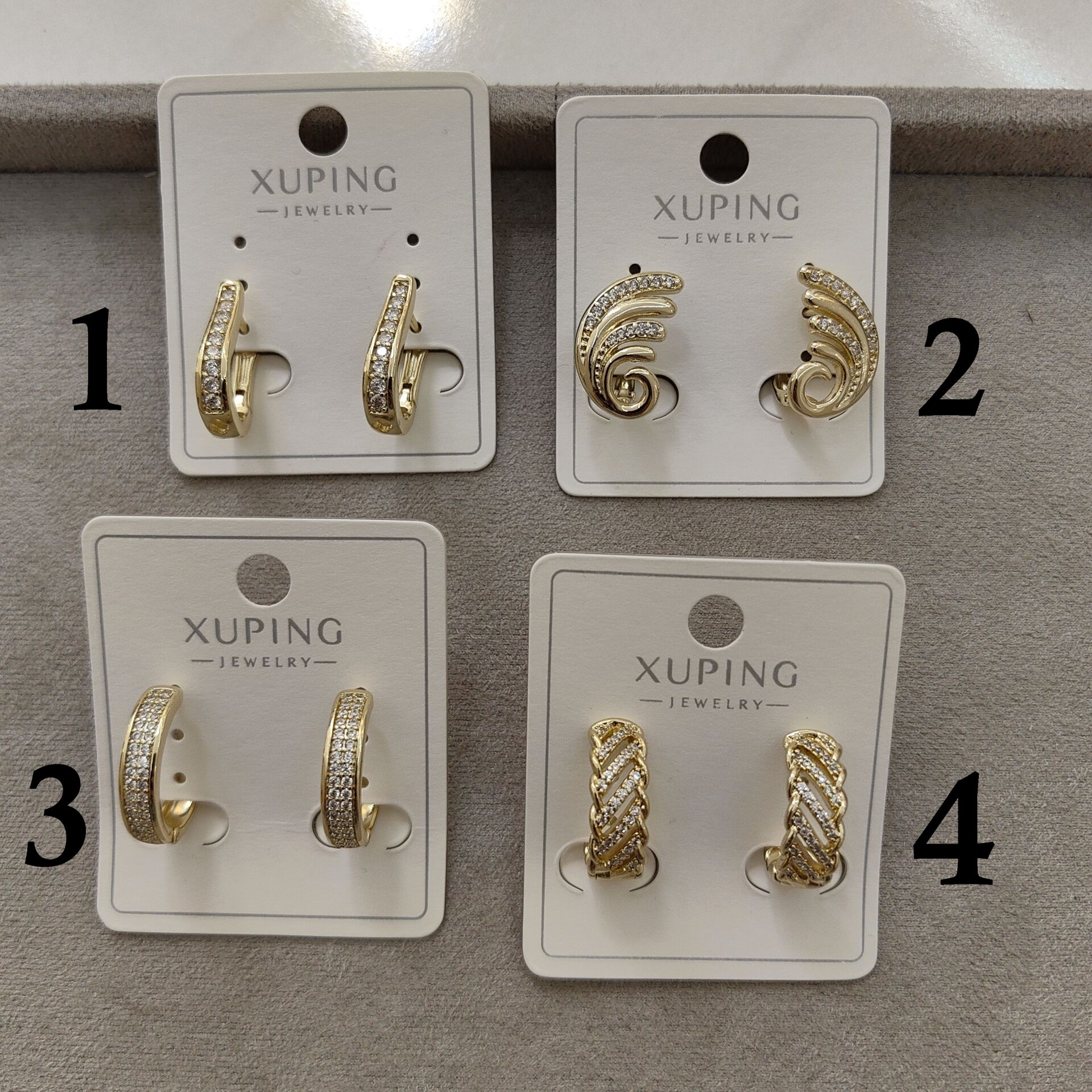 14K ALTIN KAPLAMA KÜPELER